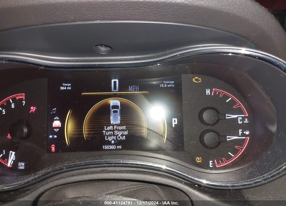 2015 DODGE DURANGO SXT VIN: 1C4RDJAG5FC802094