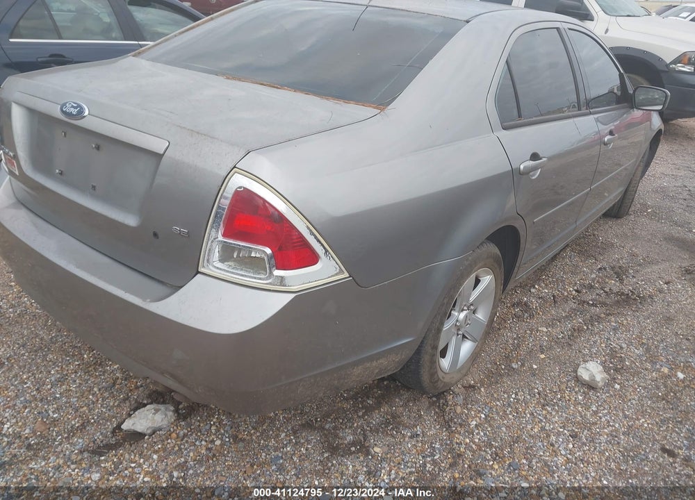 2008 FORD FUSION SE VIN: 3FAHP07ZX8R242654