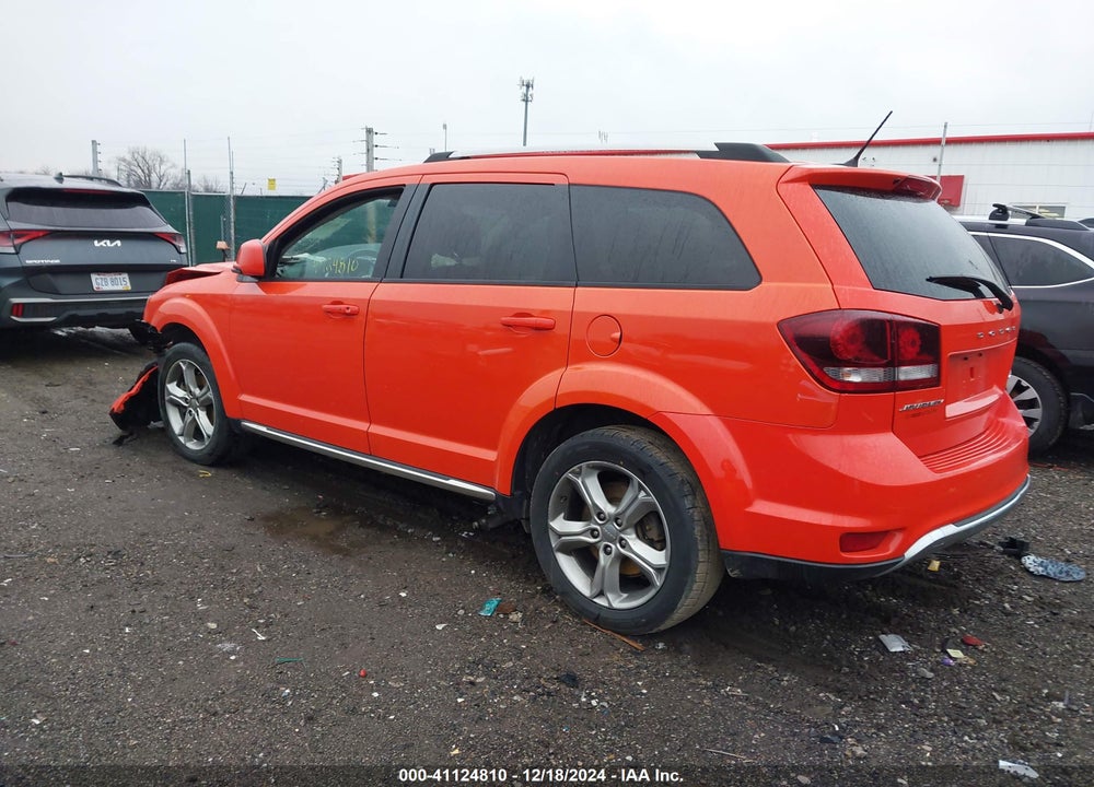2017 DODGE JOURNEY CROSSROAD VIN: 3C4PDCGB8HT706093