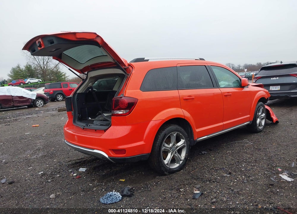 2017 DODGE JOURNEY CROSSROAD VIN: 3C4PDCGB8HT706093