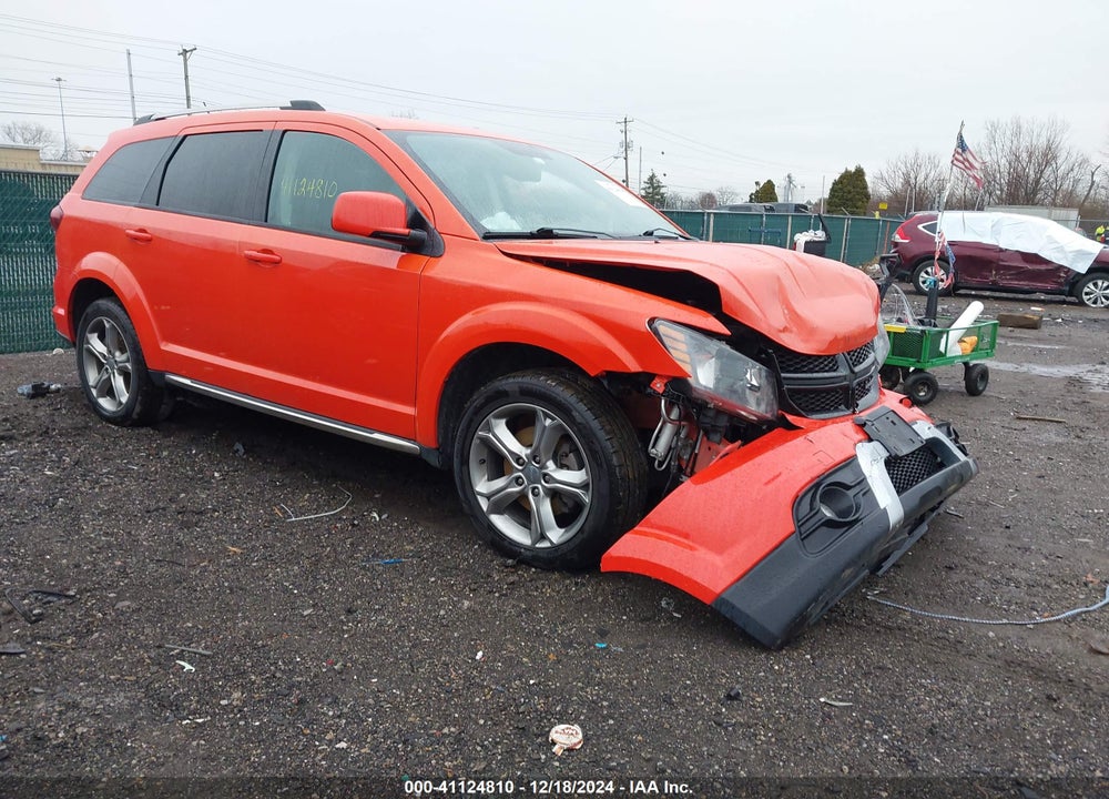 2017 DODGE JOURNEY CROSSROAD VIN: 3C4PDCGB8HT706093