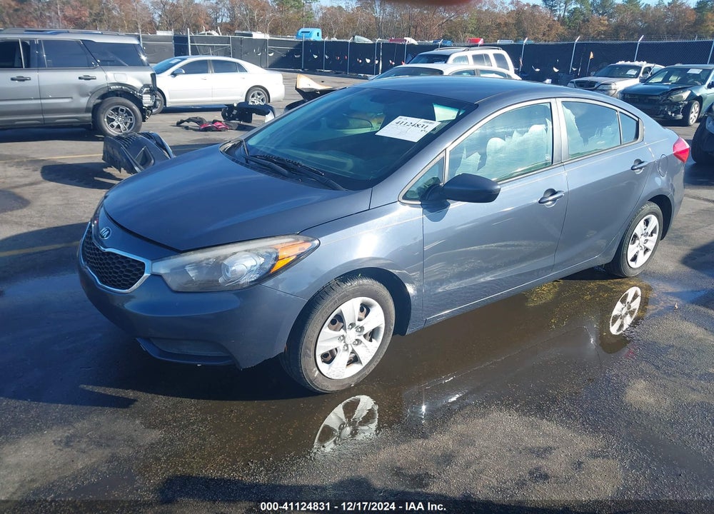 2016 KIA FORTE LX VIN: KNAFK4A68G5460032