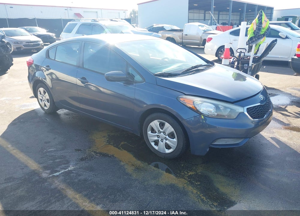2016 KIA FORTE LX VIN: KNAFK4A68G5460032