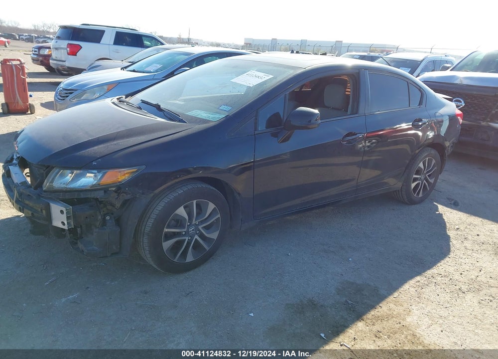 2013 HONDA CIVIC EX VIN: 19XFB2F83DE204513