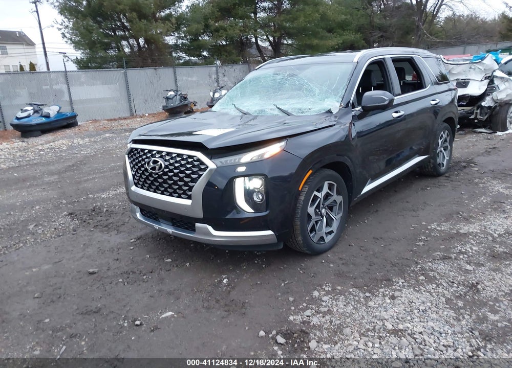 2021 HYUNDAI PALISADE CALLIGRAPHY VIN: KM8R7DHE6MU251660