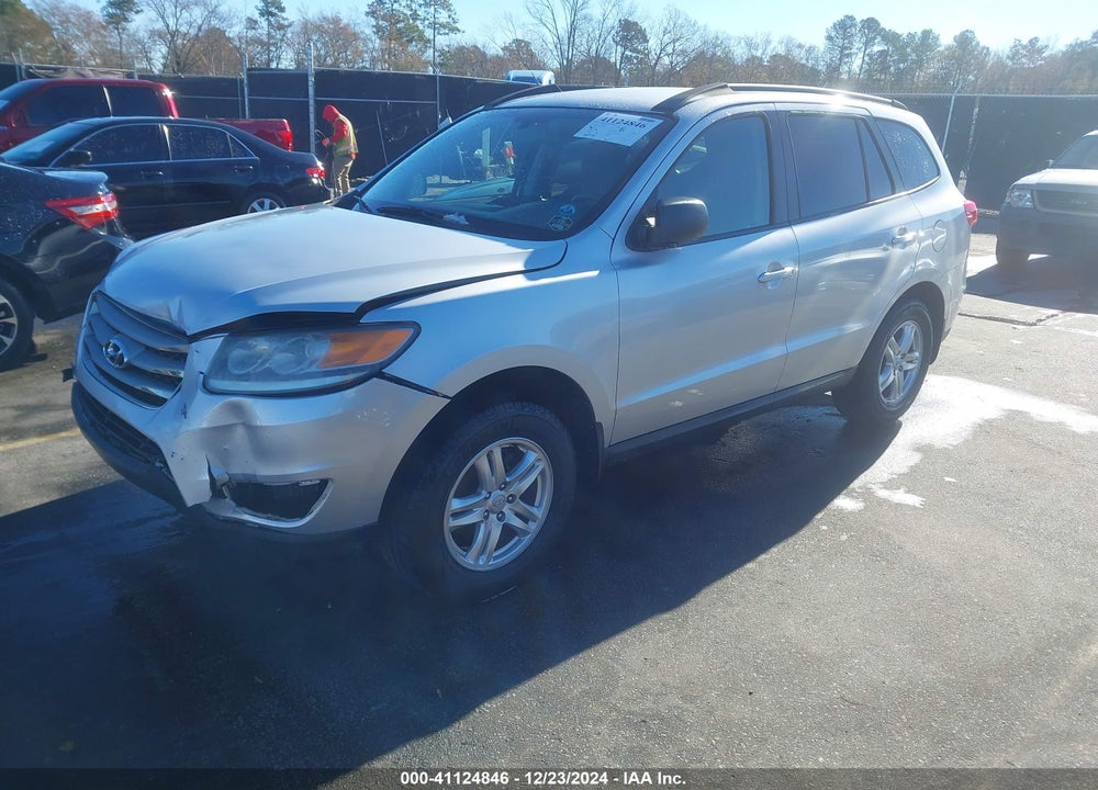 2012 HYUNDAI SANTA FE GLS VIN: 5XYZG3AB6CG092315