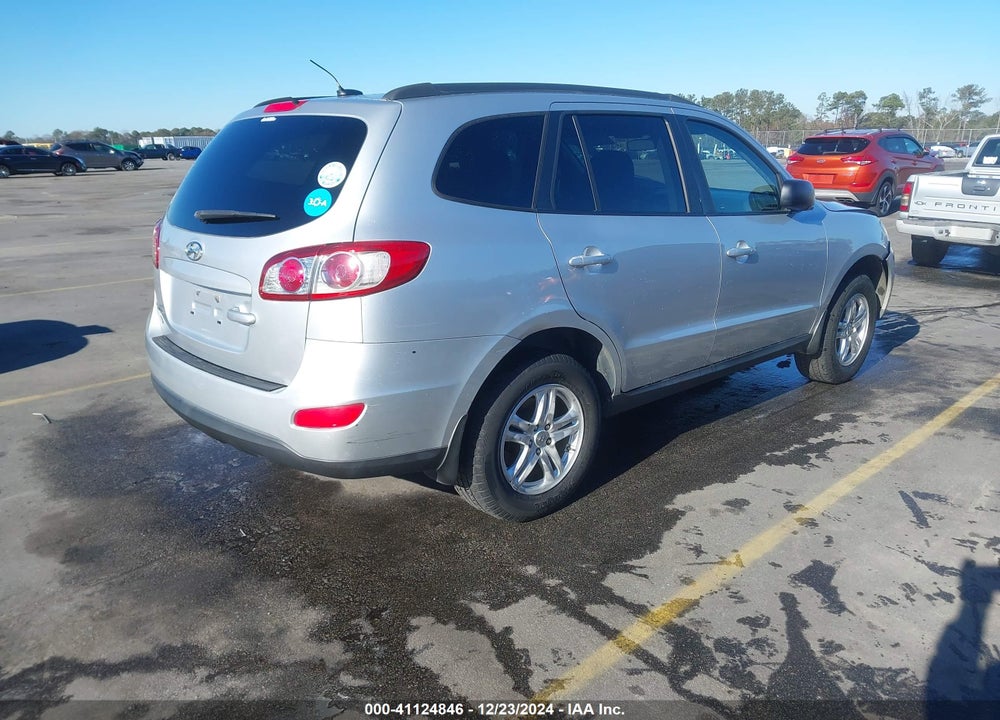 2012 HYUNDAI SANTA FE GLS VIN: 5XYZG3AB6CG092315