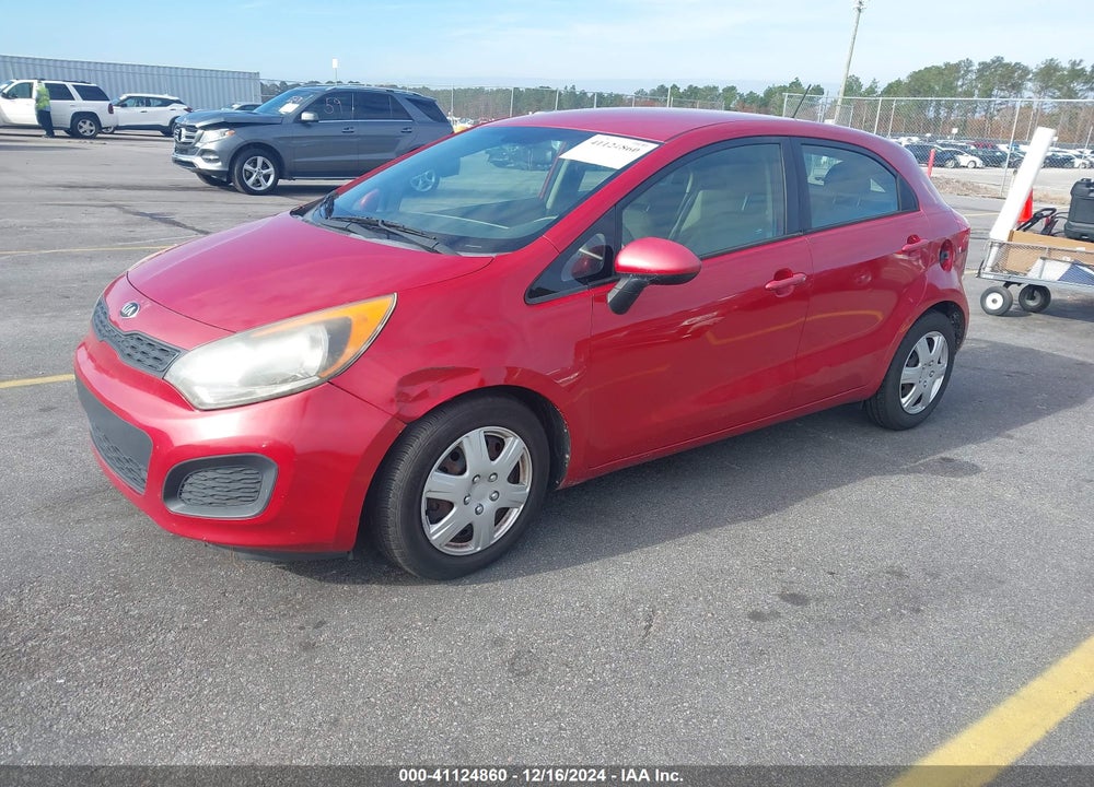2014 KIA RIO LX VIN: KNADM5A38E6405326