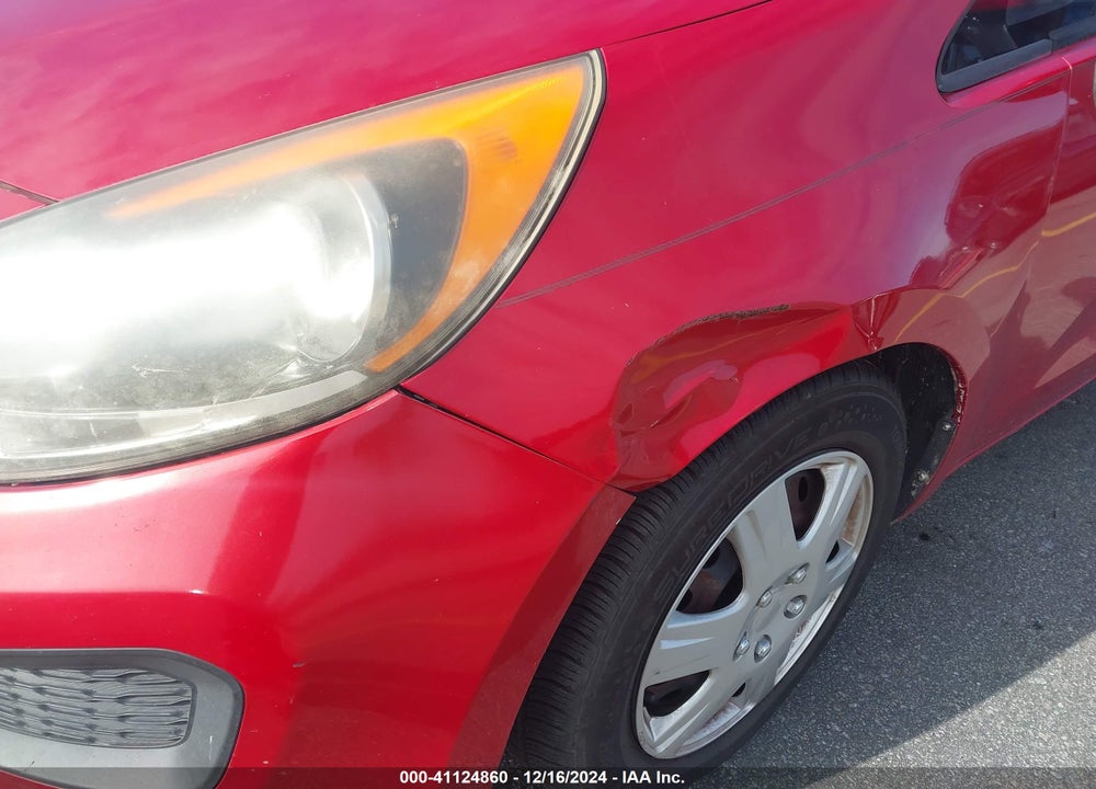 2014 KIA RIO LX VIN: KNADM5A38E6405326