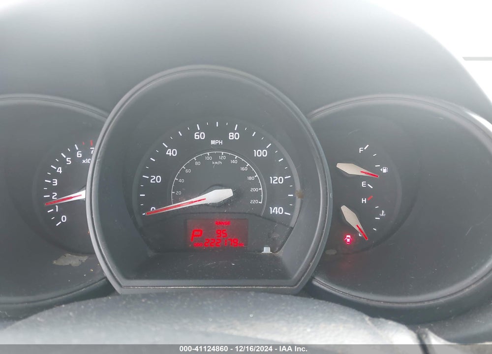 2014 KIA RIO LX VIN: KNADM5A38E6405326