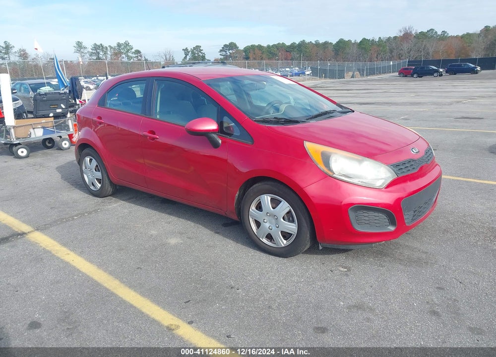 2014 KIA RIO LX VIN: KNADM5A38E6405326
