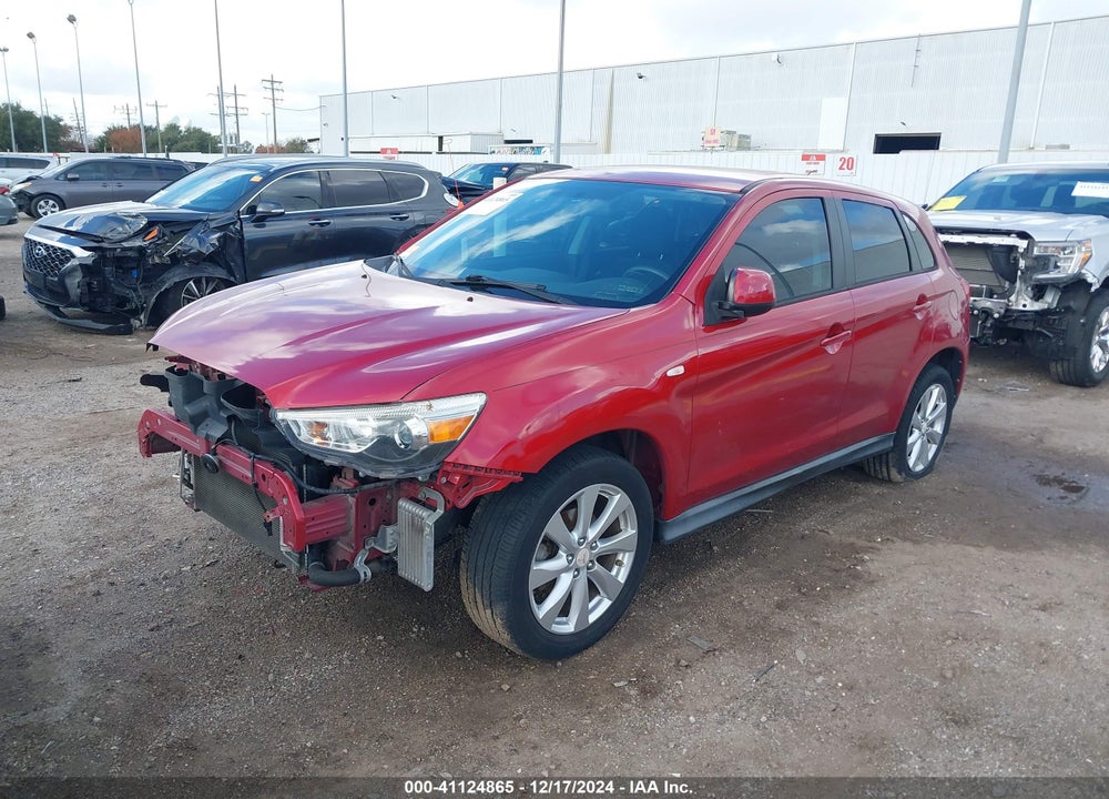 2015 MITSUBISHI OUTLANDER SPORT ES VIN: 4A4AP3AU0FE040585