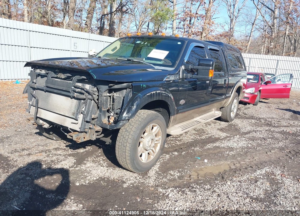 2013 FORD F-250 LARIAT VIN: 1FT7W2BT7DEA96394