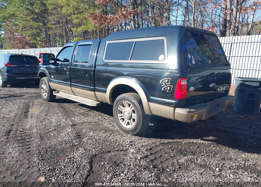 2013 FORD F-250 LARIAT VIN: 1FT7W2BT7DEA96394