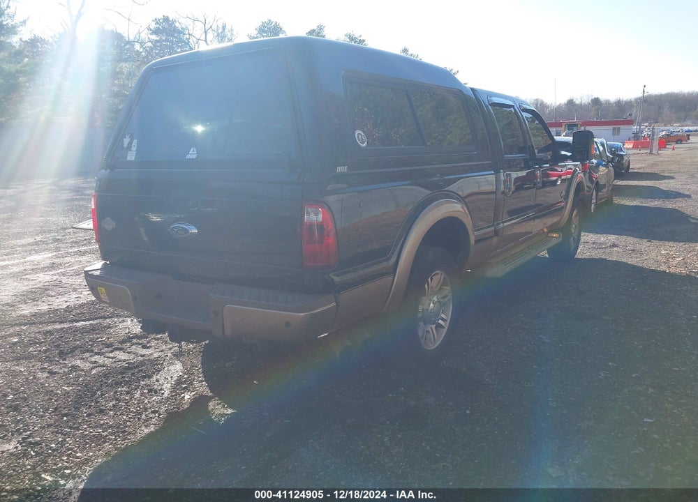 2013 FORD F-250 LARIAT VIN: 1FT7W2BT7DEA96394