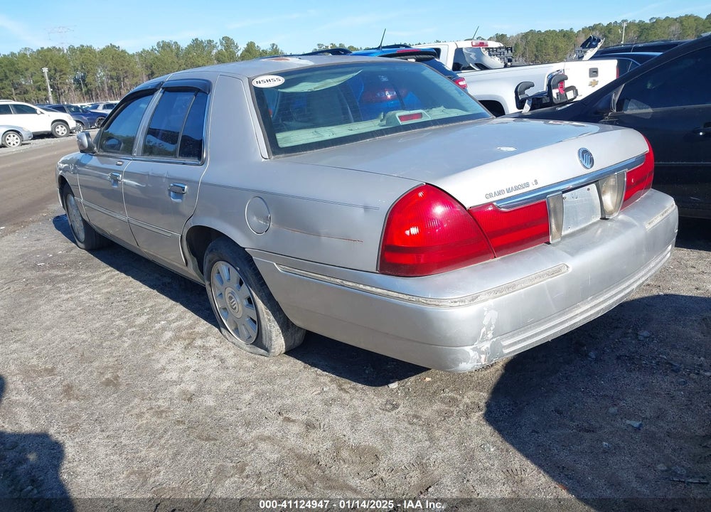 2003 MERCURY GRAND MARQUIS LS VIN: 2MEFM75W13X711800