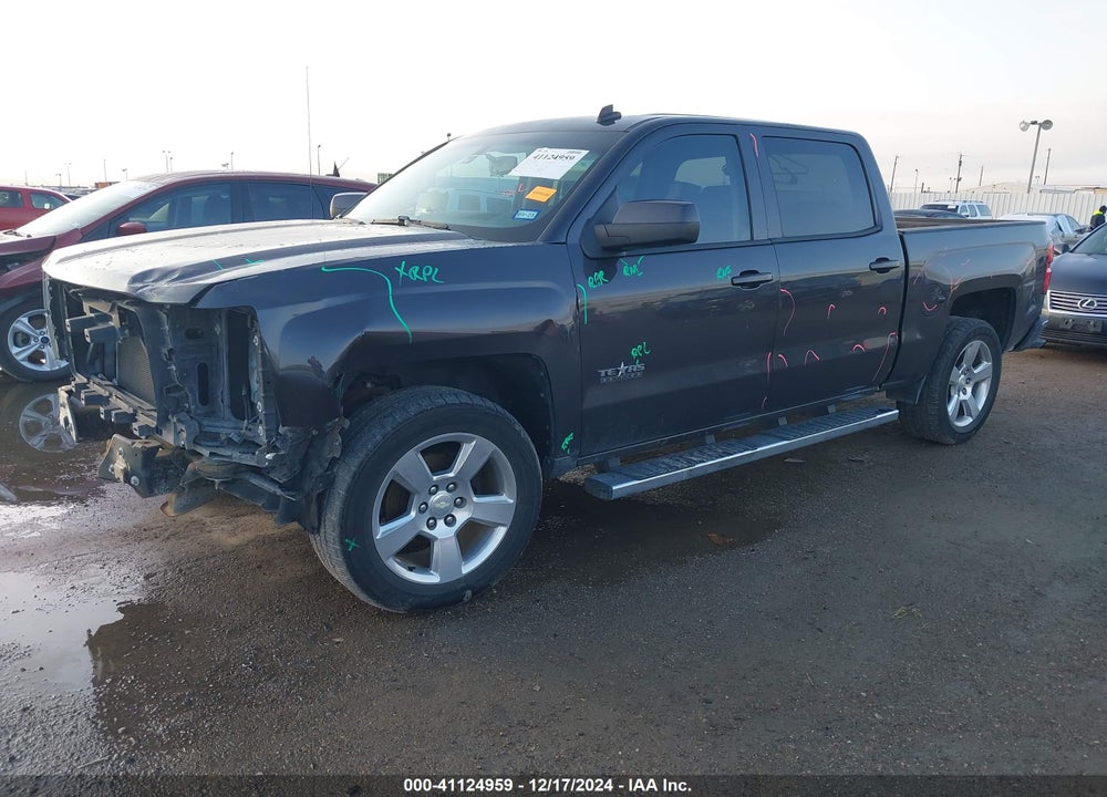 2014 CHEVROLET SILVERADO VIN: 3GCPCREC6EG286873