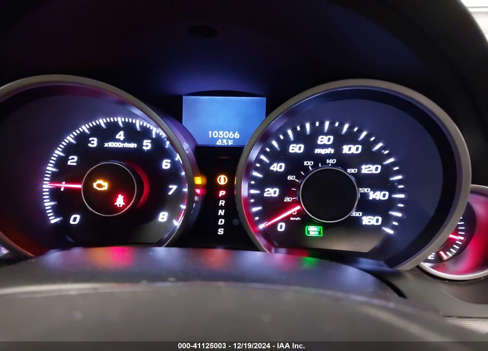 2012 ACURA TL 3.7 VIN: 19UUA9F74CA008478