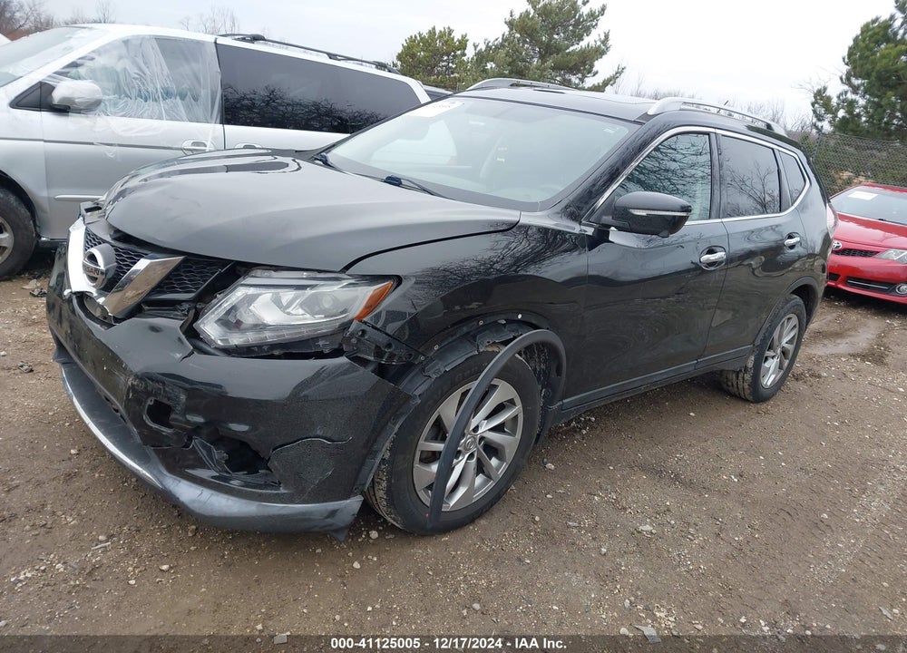 2015 NISSAN ROGUE SL VIN: 5N1AT2MV1FC755593
