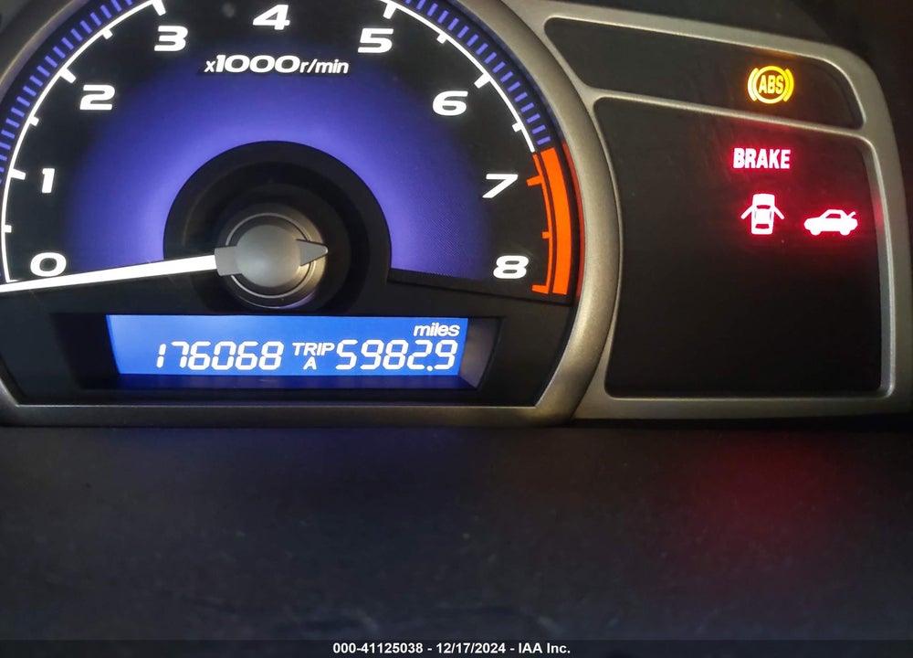 2006 HONDA CIVIC VIN: 2HGFA15566H515186