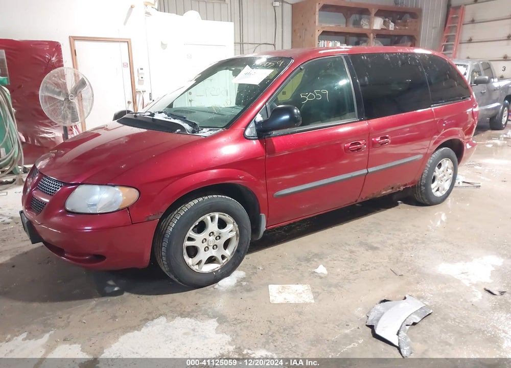 2004 DODGE CARAVAN SXT VIN: 1D4GP45R44B555099