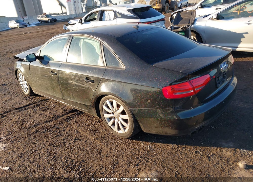 2014 AUDI A4 VIN: WAUBFAFL3EN001505