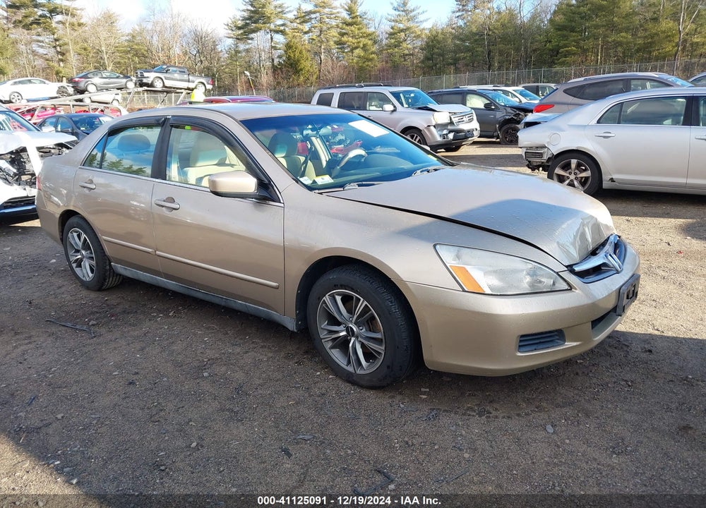 2007 HONDA ACCORD 2.4 LX VIN: 1HGCM564X7A099280