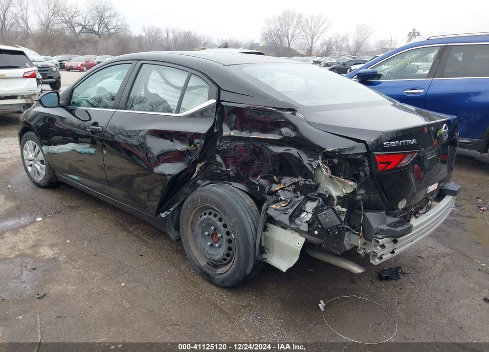 2021 NISSAN SENTRA VIN: 3N1AB8BV4MY316652