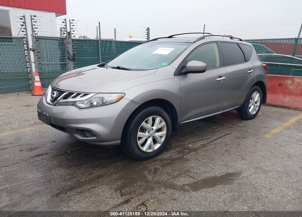 2012 NISSAN MURANO SL VIN: JN8AZ1MW2CW233026