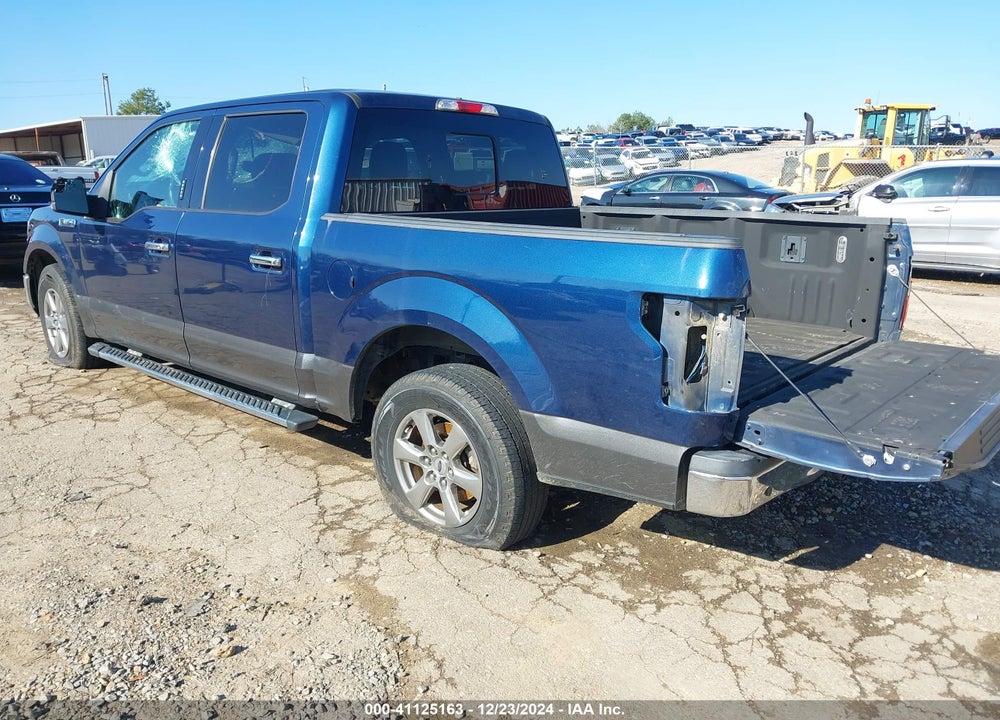 2018 FORD F-150 VIN: 1FTEW1C51JKF01051