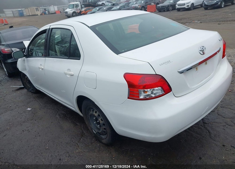 2012 TOYOTA YARIS VIN: JTDBT4K35C1421029