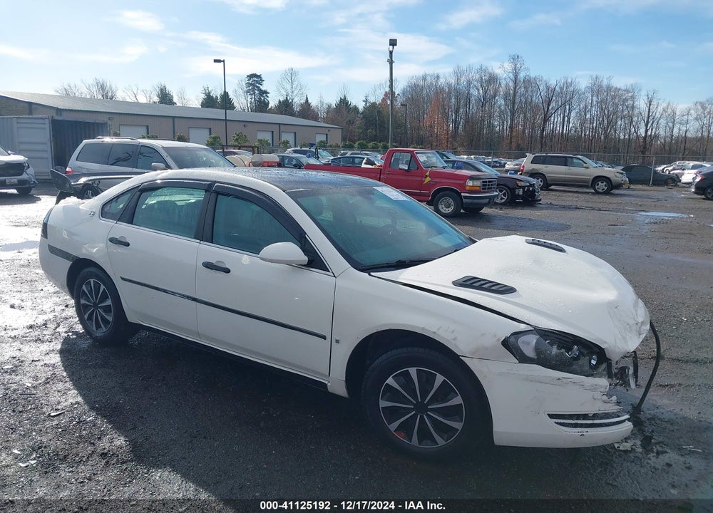 2008 CHEVROLET IMPALA POLICE VIN: 2G1WS553081371558