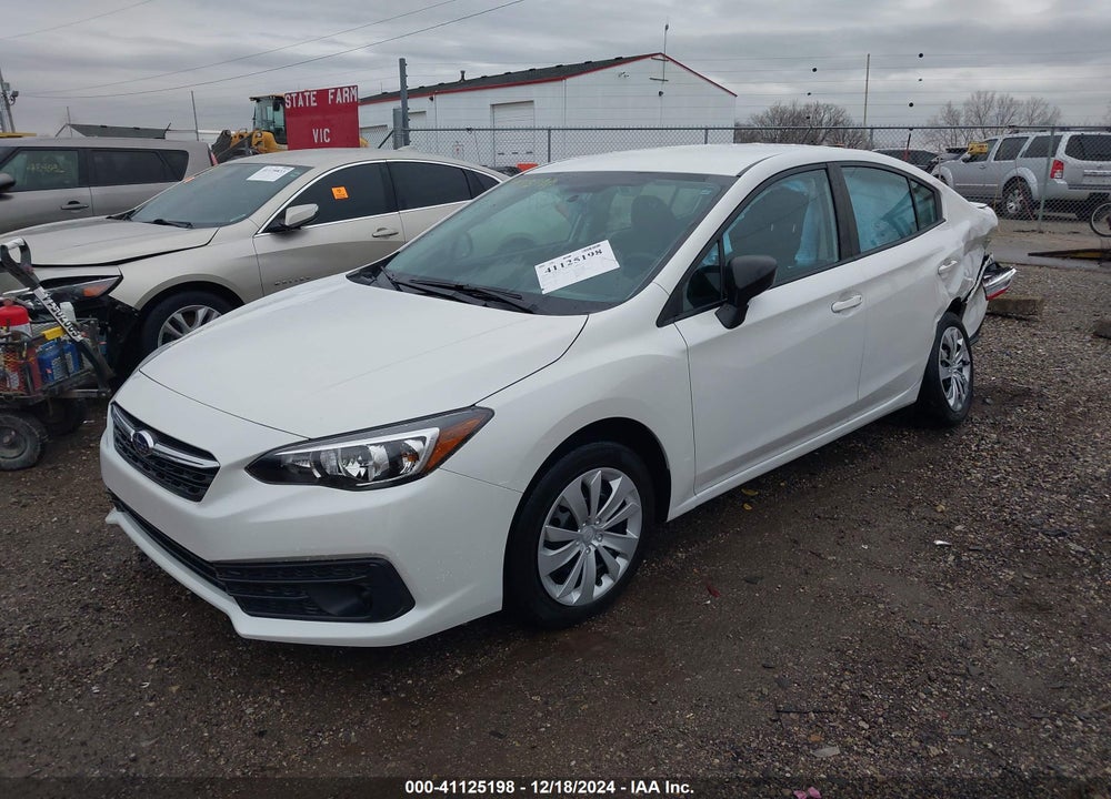 2021 SUBARU IMPREZA VIN: 4S3GKAB61M3605939