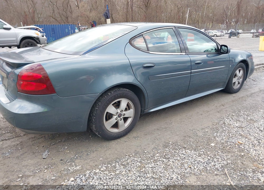 2006 PONTIAC GRAND PRIX VIN: 2G2WP582461213477