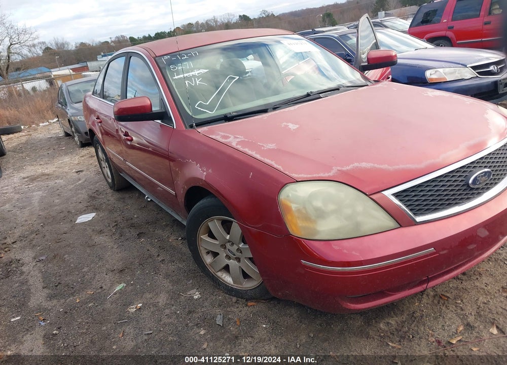 2005 FORD FIVE HUNDRED SEL VIN: 1FAFP24105G158184