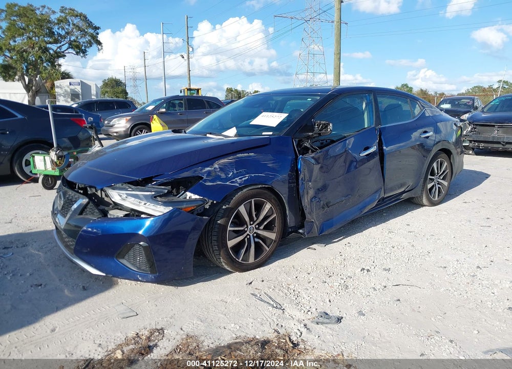 2020 NISSAN MAXIMA SV XTRONIC CVT VIN: 1N4AA6CV9LC372571