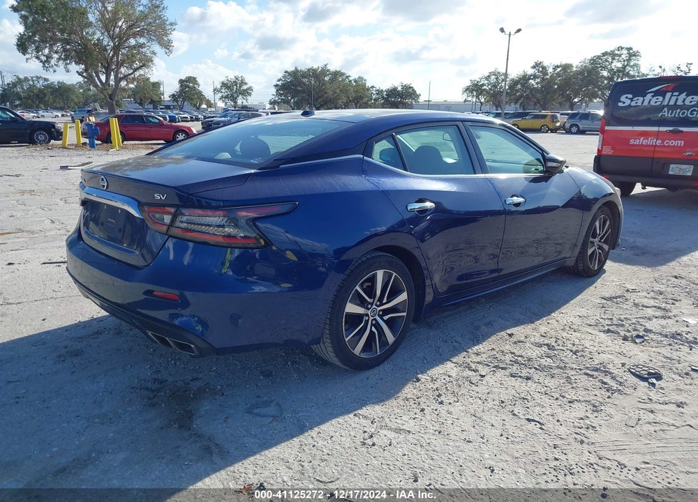 2020 NISSAN MAXIMA SV XTRONIC CVT VIN: 1N4AA6CV9LC372571