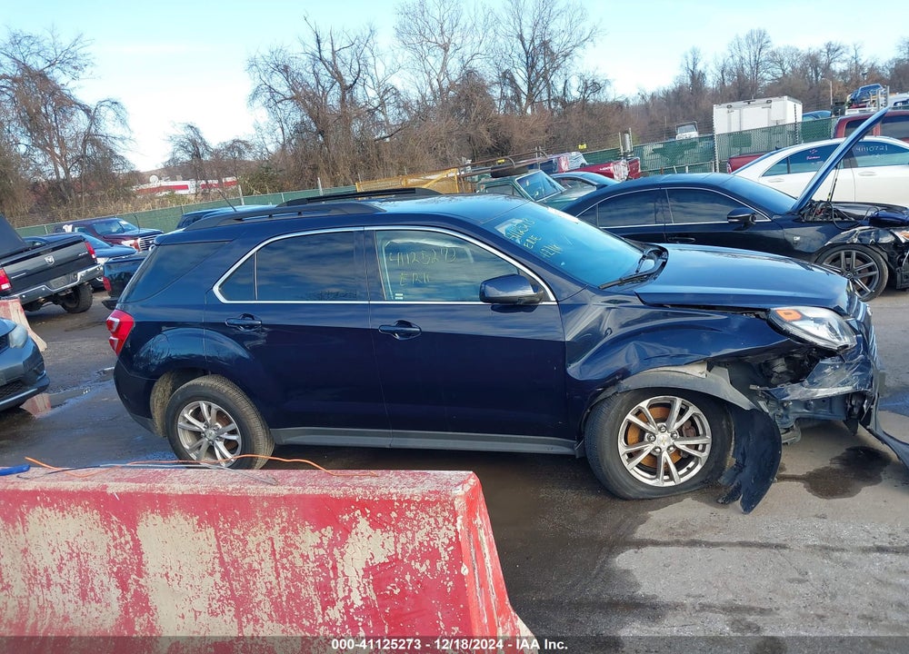2016 CHEVROLET EQUINOX LT VIN: 2GNALCEK0G6306776