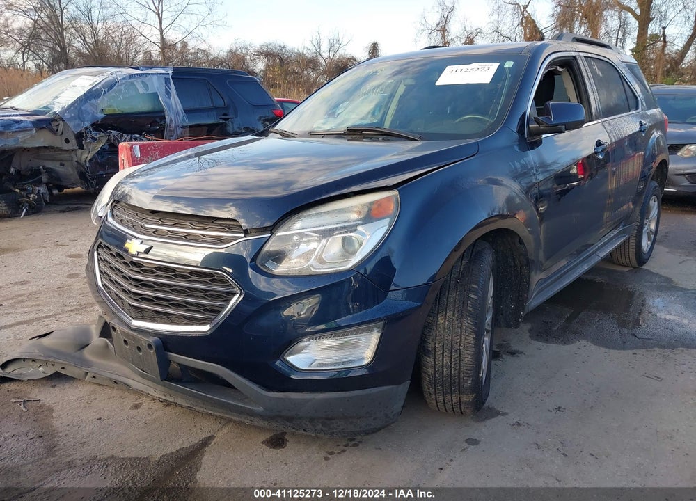 2016 CHEVROLET EQUINOX LT VIN: 2GNALCEK0G6306776