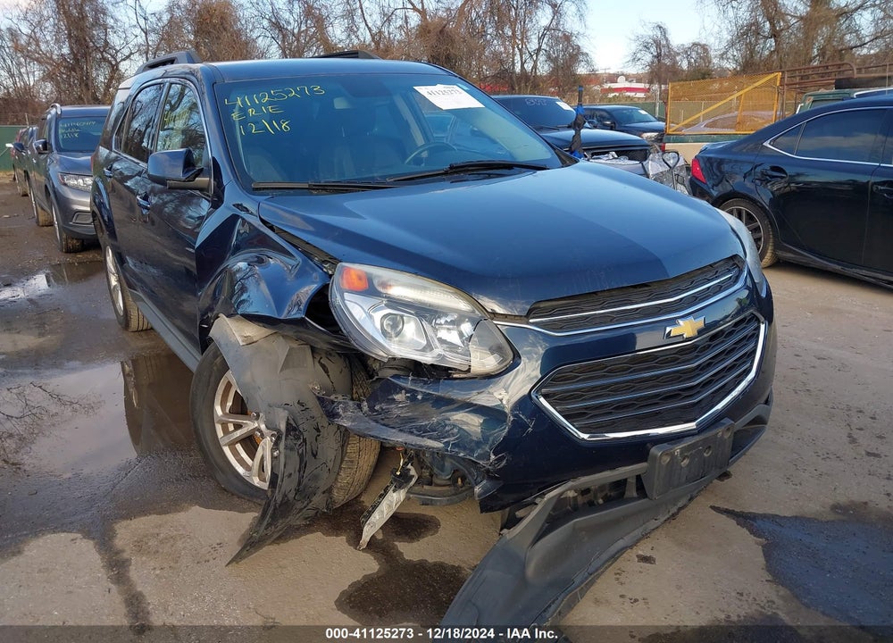 2016 CHEVROLET EQUINOX LT VIN: 2GNALCEK0G6306776