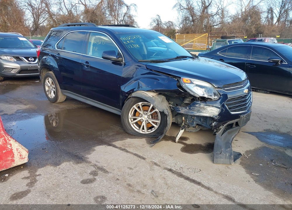 2016 CHEVROLET EQUINOX LT VIN: 2GNALCEK0G6306776