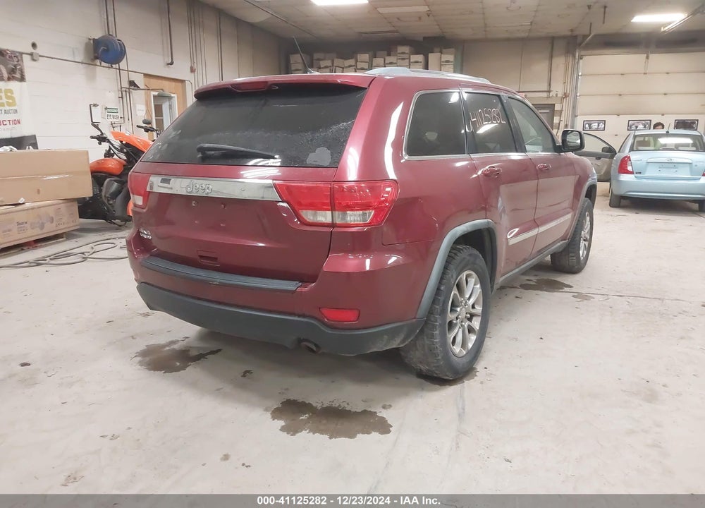 2012 JEEP GRAND CHEROKEE LAREDO VIN: 1C4RJFAG6CC139880