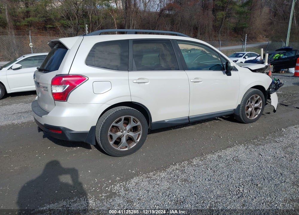 2015 SUBARU FORESTER 2.5I TOURING VIN: JF2SJAUC9FH402272