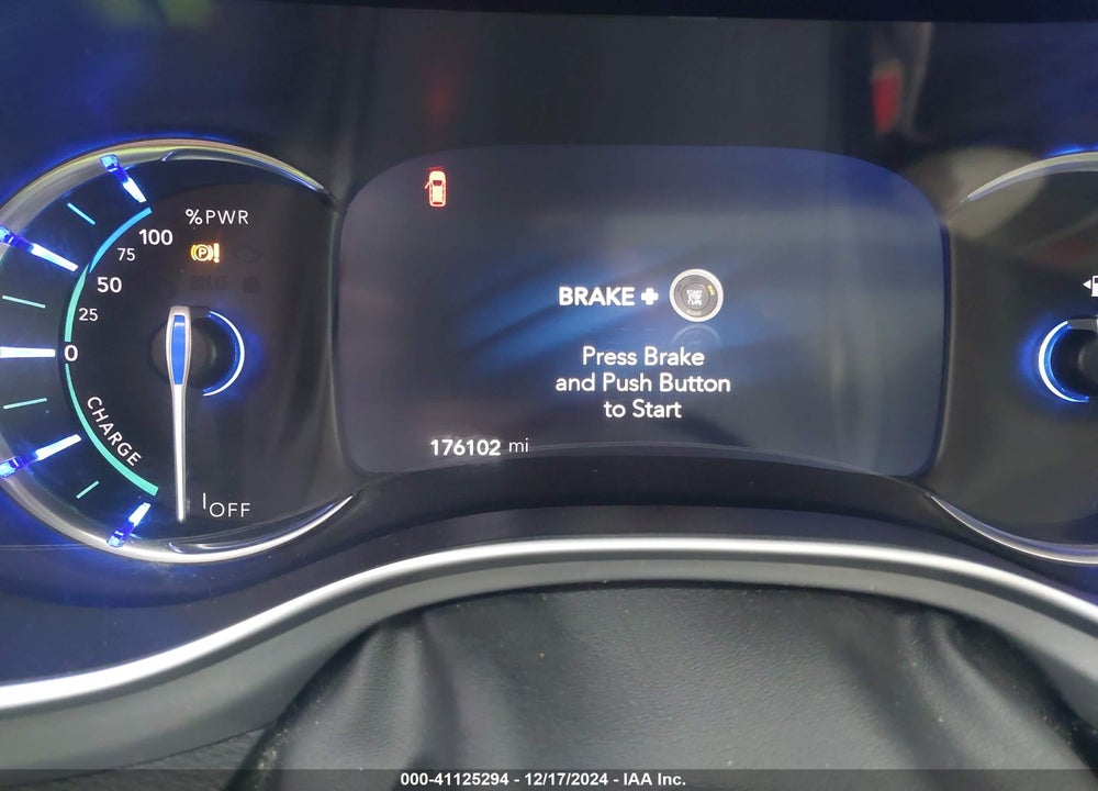 2017 CHRYSLER PACIFICA HYBRID PLATINUM VIN: 2C4RC1N73HR689530