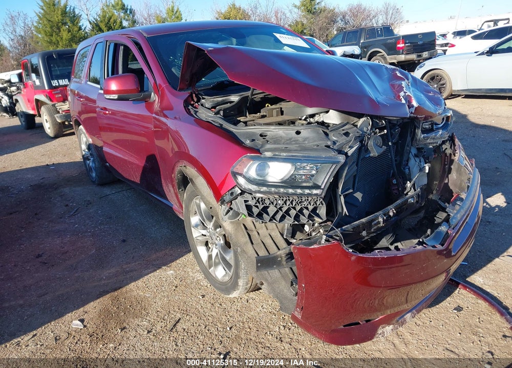 2019 DODGE DURANGO GT PLUS RWD VIN: 1C4RDHDG6KC549608