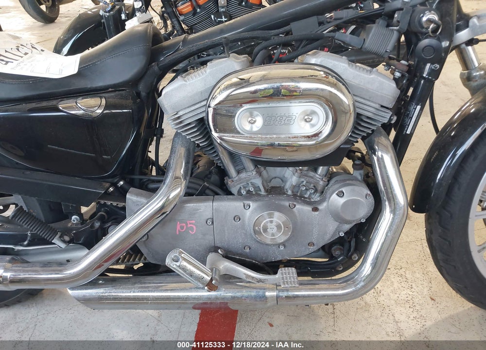 2005 HARLEY-DAVIDSON XL883 L VIN: 1HD4CMM115K456747
