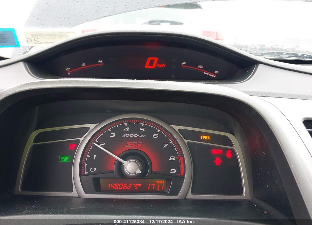 2009 HONDA CIVIC SI VIN: 2HGFA55569H701693