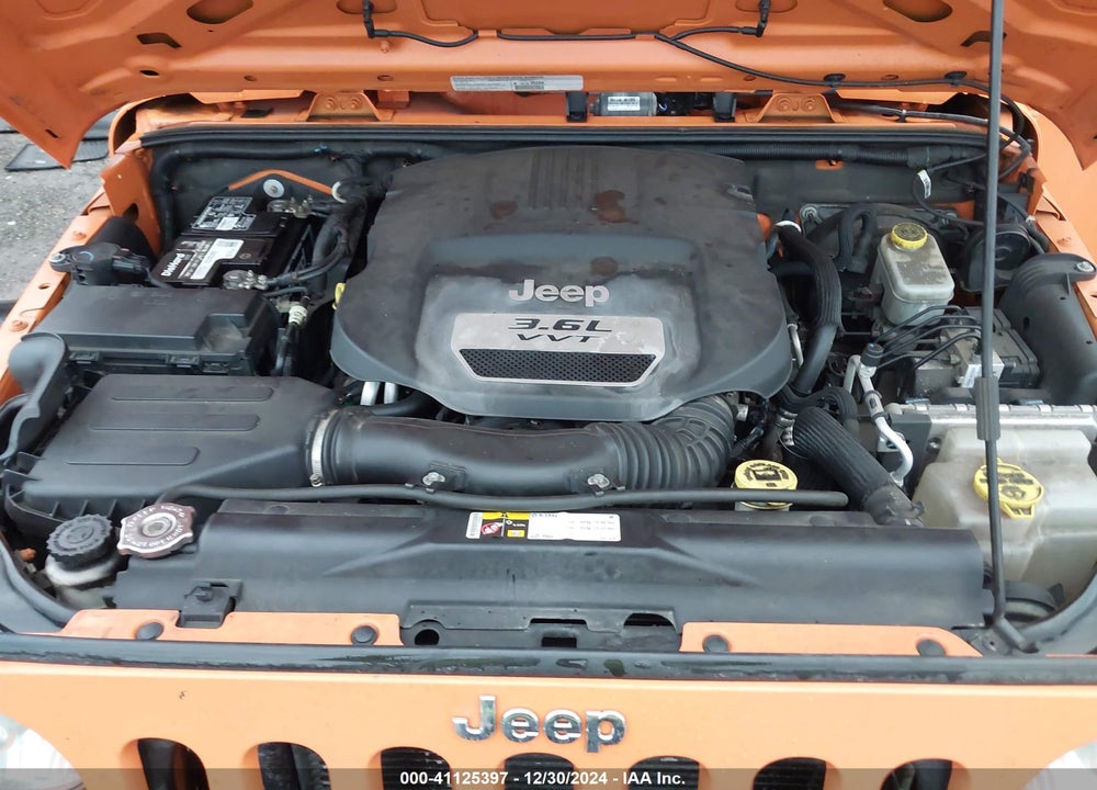 2013 JEEP WRANGLER UNLIMITED SPORT VIN: 1C4BJWDG8DL539390