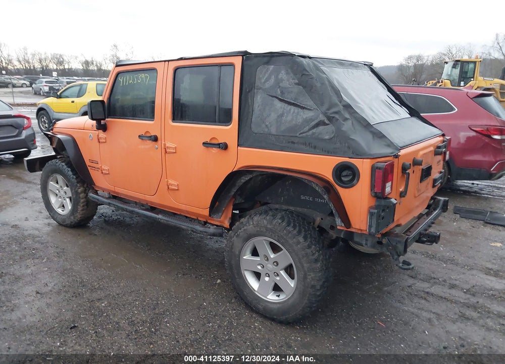 2013 JEEP WRANGLER UNLIMITED SPORT VIN: 1C4BJWDG8DL539390