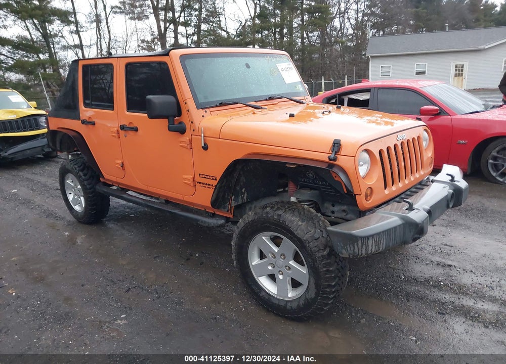 2013 JEEP WRANGLER UNLIMITED SPORT VIN: 1C4BJWDG8DL539390
